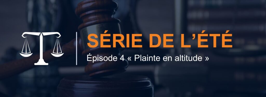 Plainte en altitude